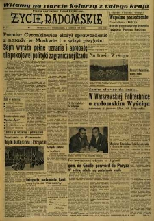 Życie Radomskie, 1958, nr 137