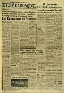 Życie Radomskie, 1959, nr 206