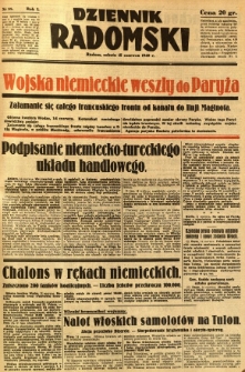 Dziennik Radomski, 1940, R. 1, nr 88
