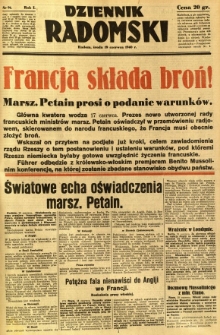 Dziennik Radomski, 1940, R. 1, nr 91