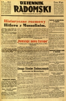 Dziennik Radomski, 1940, R. 1, nr 92