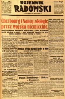 Dziennik Radomski, 1940, R. 1, nr 93