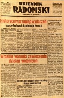 Dziennik Radomski, 1940, R. 1, nr 99