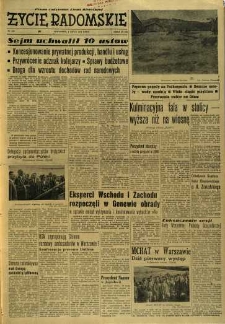 Życie Radomskie, 1958, nr 158