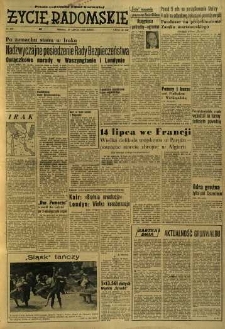 Życie Radomskie, 1958, nr 169