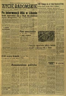 Życie Radomskie, 1958, nr 170