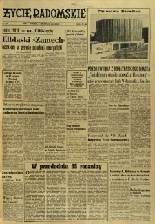 Życie Radomskie, 1962, nr 264