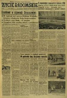 Życie Radomskie, 1958, nr 185