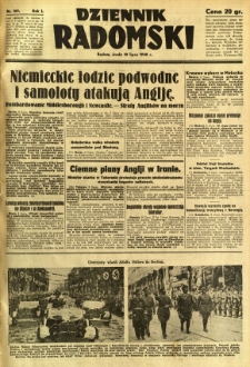 Dziennik Radomski, 1940, R. 1, nr 109