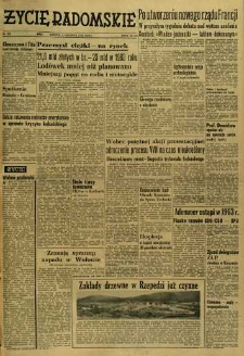 Życie Radomskie, 1962, nr 292