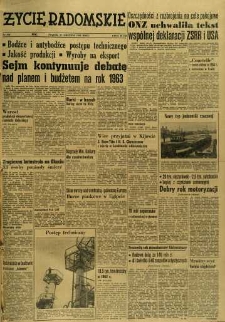 Życie Radomskie, 1962, nr 303