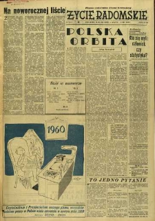 Życie Radomskie, 1959, nr 313