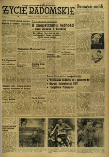 Życie Radomskie, 1958, nr 204