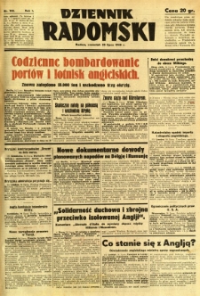 Dziennik Radomski, 1940, R. 1, nr 122