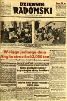 Dziennik Radomski, 1940, R. 1, nr 125