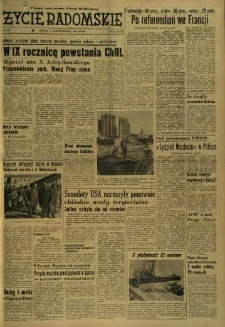 Życie Radomskie, 1958, nr 235