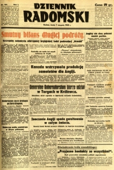 Dziennik Radomski, 1940, R. 1, nr 133