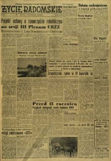 Życie Radomskie, 1958, nr 244