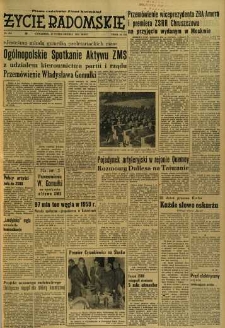 Życie Radomskie, 1958, nr 254
