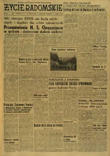 Życie Radomskie, 1958, nr 275