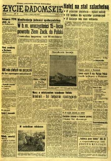 Życie Radomskie, 1960, nr 106