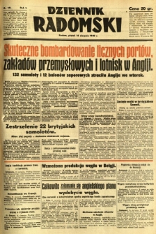 Dziennik Radomski, 1940, R. 1, nr 141