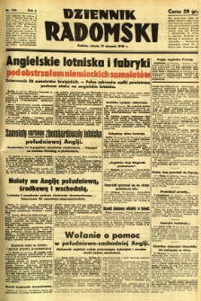 Dziennik Radomski, 1940, R. 1, nr 142
