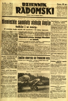 Dziennik Radomski, 1940, R. 1, nr 145