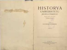 Historya Uniwersytetu Jagiellońskiego : średnie wieki i odrodzenie T. 2