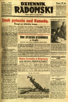 Dziennik Radomski, 1940, R. 1, nr 148