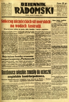 Dziennik Radomski, 1940, R. 1, nr 150