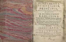 Fundamenta scientiarum, seu principia et axiomata, partimphilosophica, partim theological