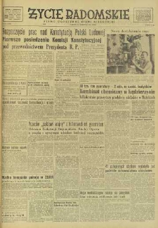 Życie Radomskie, 1951, nr 251