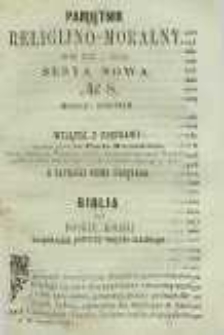 Pamiętnik Religijno-Moralny, 1859, R. 18, T. 4, nr 8