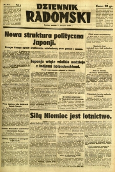 Dziennik Radomski, 1940, R. 1, nr 154
