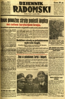 Dziennik Radomski, 1940, R. 1, nr 157