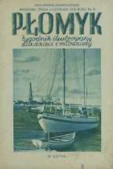 Płomyk : tygodnik ilustrowany dla dzieci i młodzieży, 1932, R. 17, nr 9