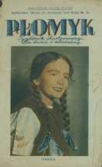 Płomyk : tygodnik ilustrowany dla dzieci i młodzieży, 1932, R. 17, nr 12