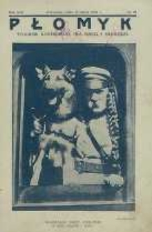 Płomyk : tygodnik ilustrowany dla dzieci i młodzieży, 1933, R. 17, nr 28