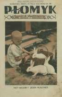 Płomyk : tygodnik ilustrowany dla dzieci i młodzieży, 1933, R. 17, nr 38