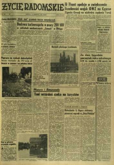 Życie Radomskie, 1964, nr 196