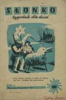 Słonko : tygodnik dla dzieci, 1935, R. 2, nr 16