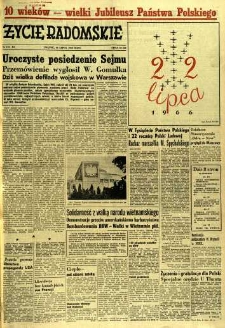 Życie Radomskie, 1966, nr 175