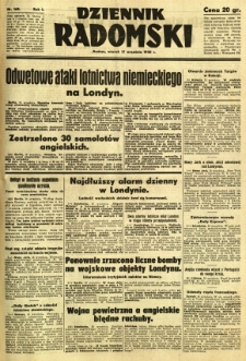 Dziennik Radomski, 1940, R. 1, nr 168