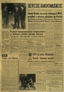 Życie Radomskie, 1964, nr 246