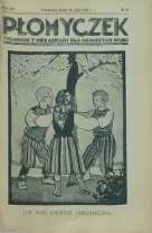 Płomyczek, 1928, R. 12, nr 37
