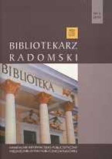 Bibliotekarz Radomski, 2010, R. 18, nr 2