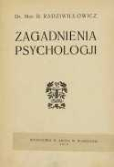 Zagadnienia psychologii