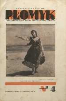Płomyk : tygodnik ilustrowany dla dzieci i młodzieży, 1933, R. 18, nr 4