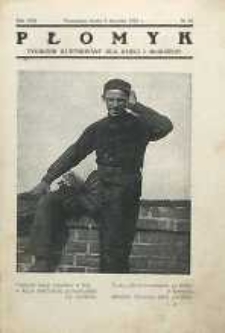 Płomyk : tygodnik ilustrowany dla dzieci i młodzieży, 1933, R. 17, nr 18